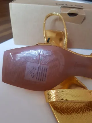 Sandalias de fiesta mango