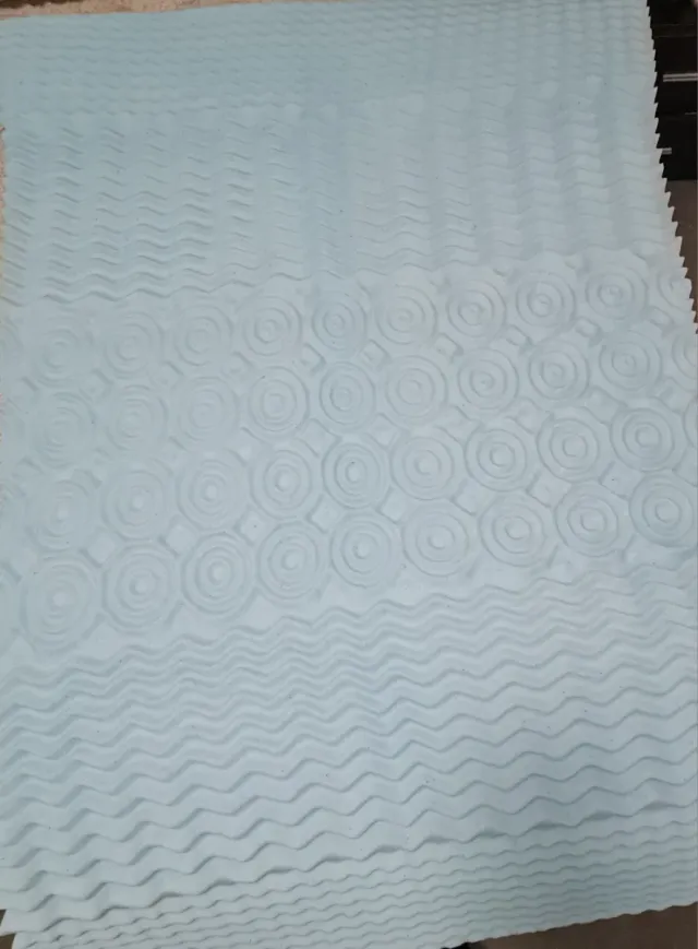 Topper Lucid 135x190 Ondulado 5 Zonas Nuevo