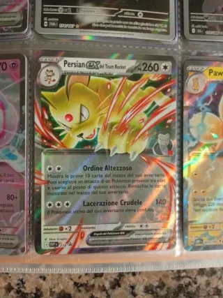 Persian EX del Team Rocket Carta Pokémon