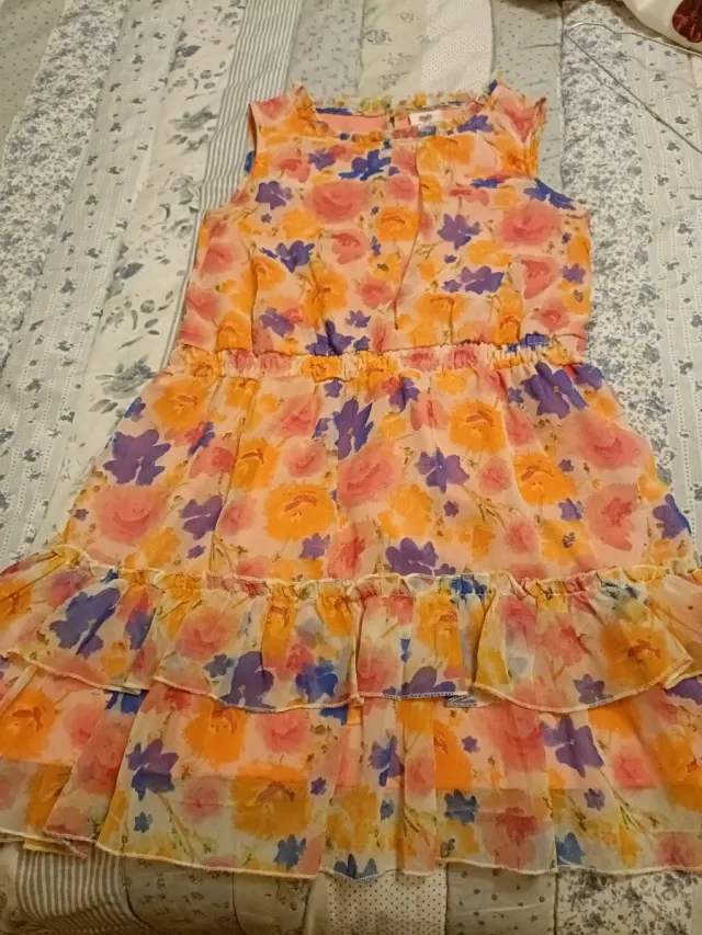 Vestido gasa niña Letties 9-10 años