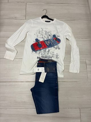 Conjunto Mayoral Nukutavake Camiseta y Pantalón
