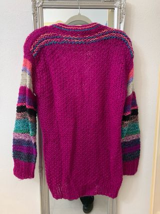 Cardigan fatto a mano in lana