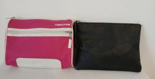Lote 2 neceseres Think Pink y negro