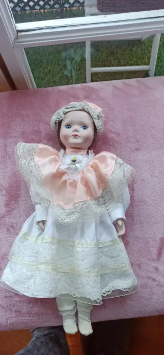 Muñecas antiguas de porcelana