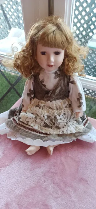 Muñecas antiguas de porcelana