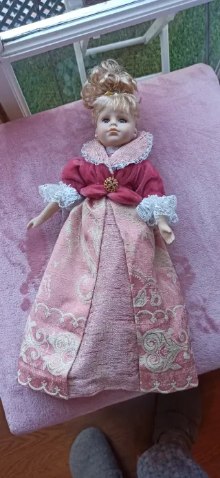 Muñecas antiguas de porcelana