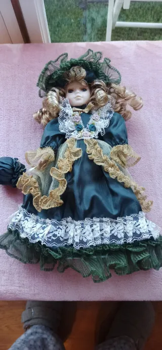 Muñecas antiguas de porcelana