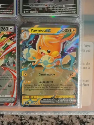Carta Pokémon Pawmot EX 073/197