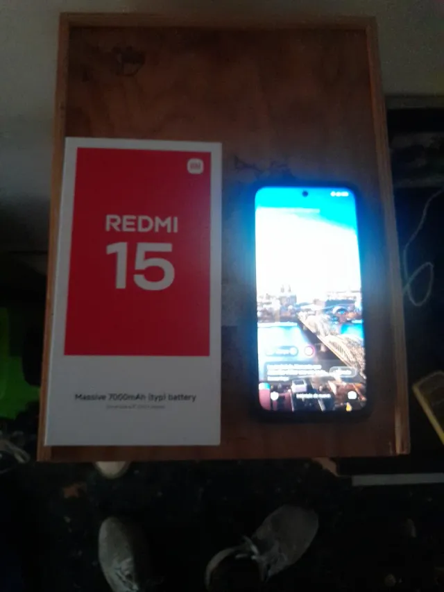 Xiaomi Redmi 15 5G, 6GB 128GB novo na caixa