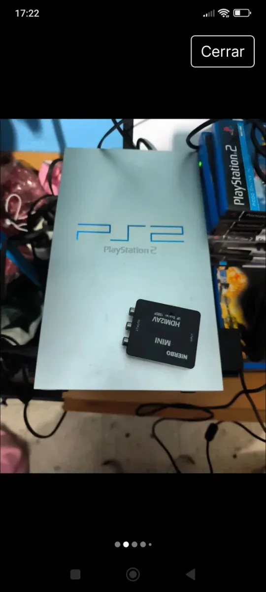 Consola PlayStation 2 Plata