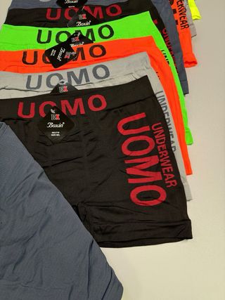 Lote 12 Calzoncillos Bóxer Hombre M/L