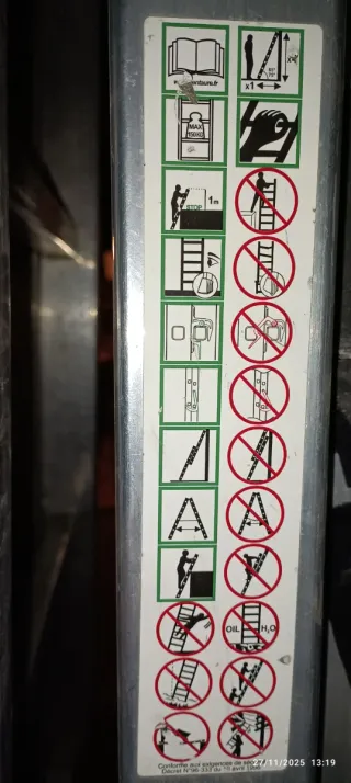 Escalera AXIAL TYP: AX150T3 - 7x3