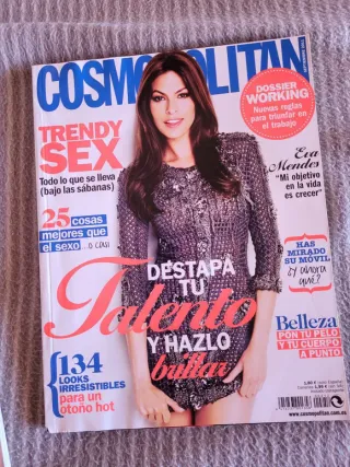 Revistas Glamour y Cosmopolitan