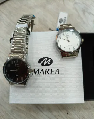 Reloj Marea Mujer Negro o Plateado