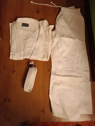 Traje Artes Marciales 166cm + Cinturón Blanco