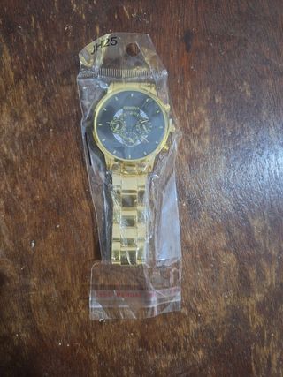 Reloj Geneva Dorado y Negro