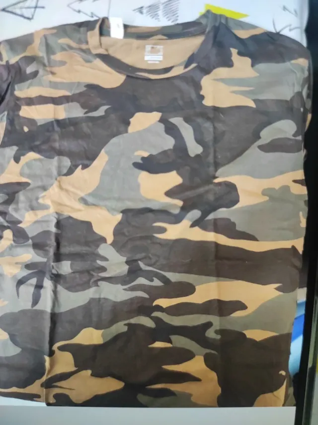 Camiseta Camuflaje Talla M