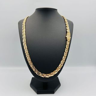 CADENA TIPO CARTIER TIGRE 8MM 18K