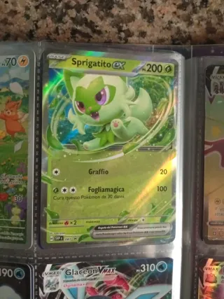 Carta Pokémon Sprigatito EX
