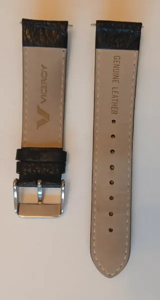 Correa de cuero marca Viceroy negra