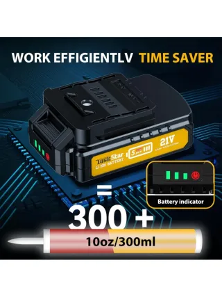 Pistola silicona eléctrica  Inalámbrica TaskStar