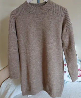 Jersey largo Pimkie beige (Talla única)