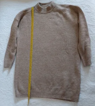 Jersey largo Pimkie beige (Talla única)