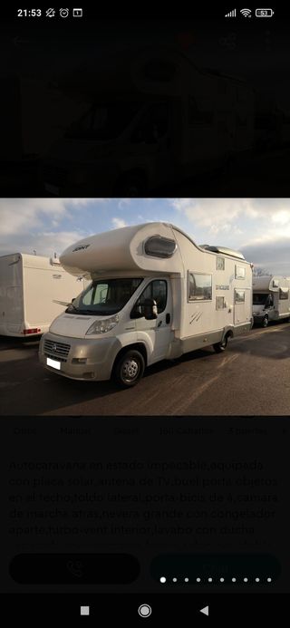 Autocaravana alquiler