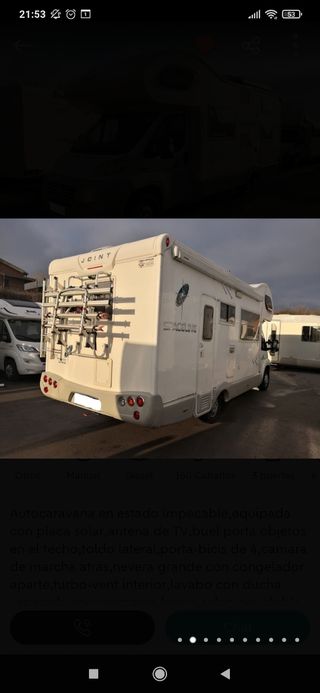 Autocaravana alquiler