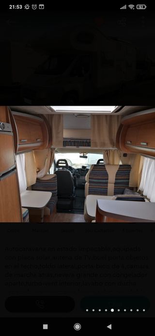 Autocaravana alquiler