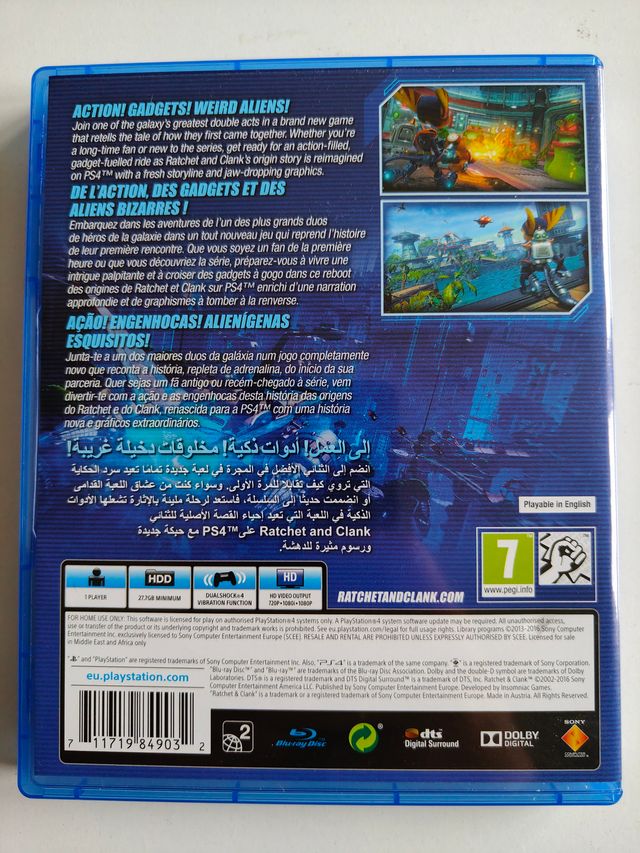 Ratchet & Clank PS4 Juego