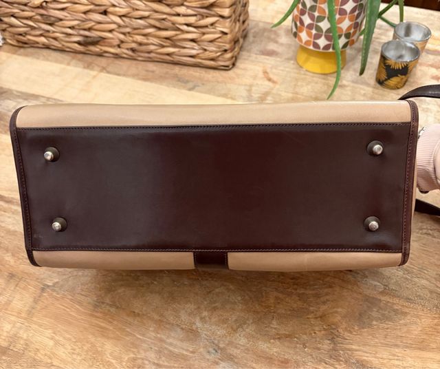 Bolso Lladro Beige y Marrón