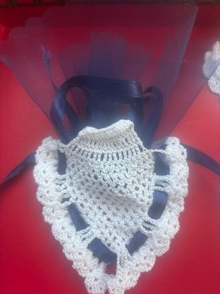 39 bomboniere cuore uncinetto fatte a mano