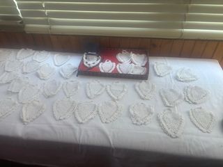 39 bomboniere cuore uncinetto fatte a mano