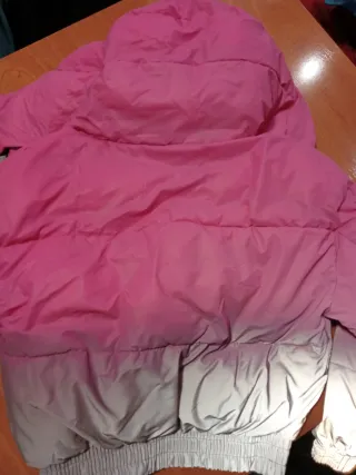 Cazadora BSK rosa y gris