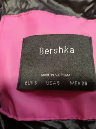 Cazadora BSK rosa y gris