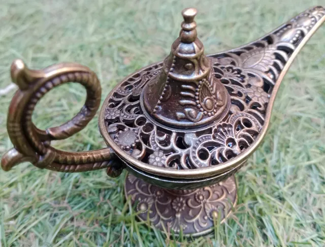 Lampada in metallo arabo