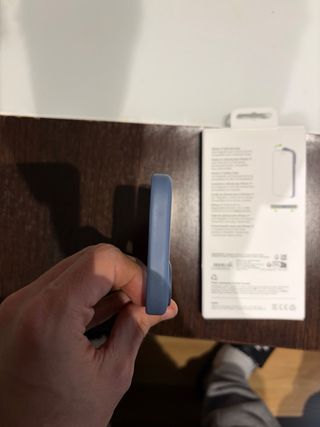 Funda Apple iPhone 17 Silicona Original Azul