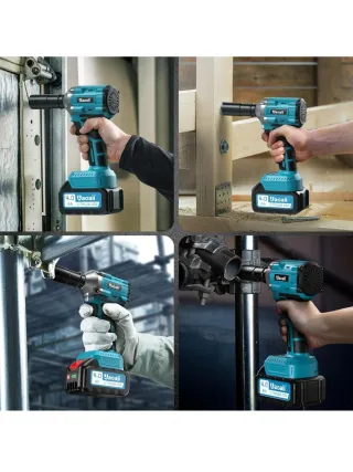 Llave de Impacto 650 Nm con 2 Baterías