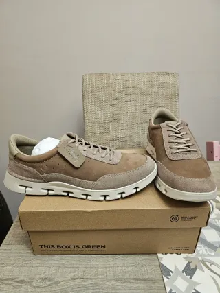 Zapatillas Clarks Piel Nature-Topo