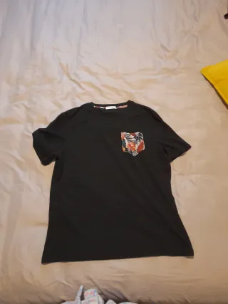 Camiseta hombre manga corta con bolsillo