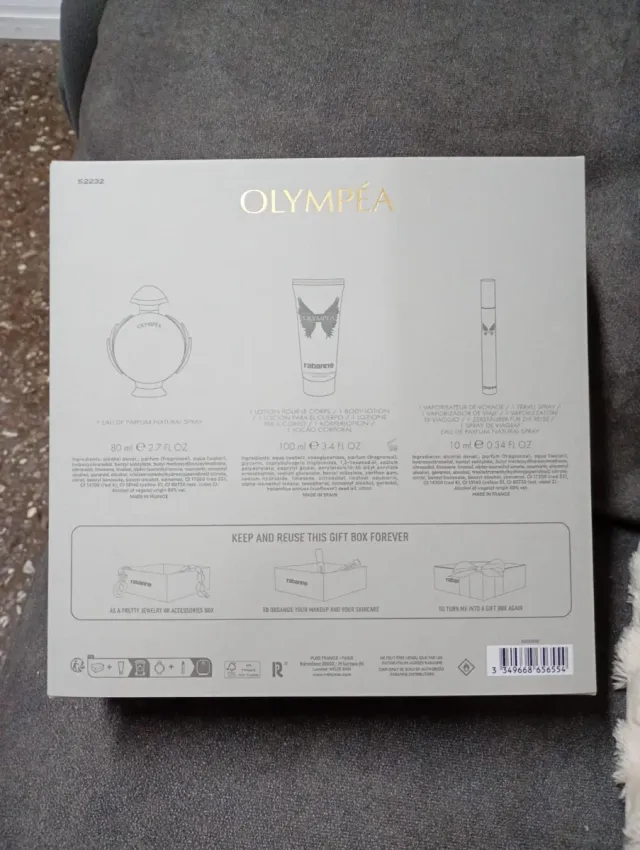 Paco Rabanne Olympea Set Perfume y Loción