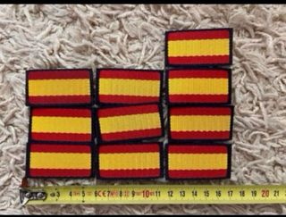 10 Parches Bandera España