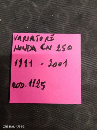 Variatore Honda CN 250 (1991-2001)