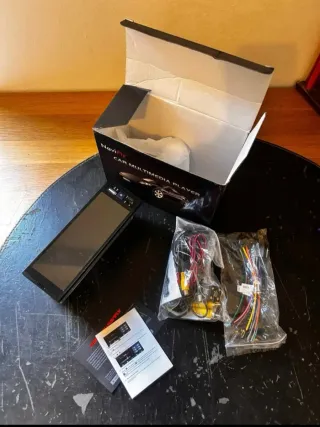 Radio Coche Android/CarPlay + Cámara Trasera