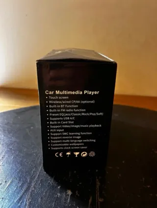 Radio Coche Android/CarPlay + Cámara Trasera