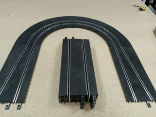 Lote Pistas Ninco Chicane asfalto y 4 Rectas STD