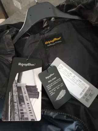 Piumino donna blu nuovo