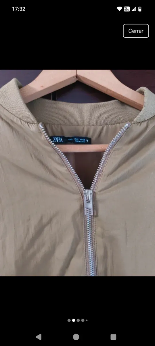 Vestido Zara Talla 36 Beige Calentito