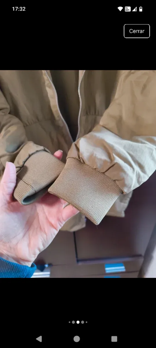 Vestido Zara Talla 36 Beige Calentito